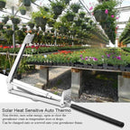 Automatic Greenhouse Window Opener Auto Vent Opener Roof Vent Opener Greenhouse Accessories Solar Window Louvre Thread Opener Auto Vent Kit Agriculture Gardening Tools Greenhouses Supplies