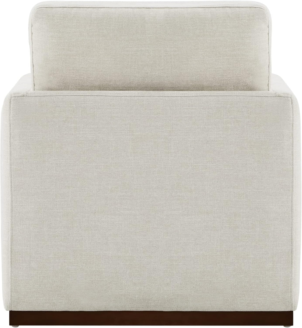 CHITA Swivel Accent Chair, FSC Certified Wood Frame, Fully Assembled, Linen | Linen Fabric Arm Chair with 360° Swivel Wood Base, Mid Century Modern Living Room Chair, 33"Dx30"Wx33"H, 300 Lb Capacity