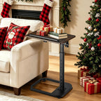 facka Adjustable Height TV Tray Table for Couch Eating, Laptop Small Spaces