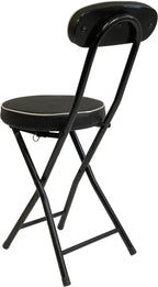 Wee's Beyond Cushioned Padded Folding Stool