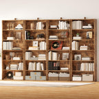 IRONCK Bookshelf and Bookcases 70" Tall, 6 Tiers Display Storage Shelves
