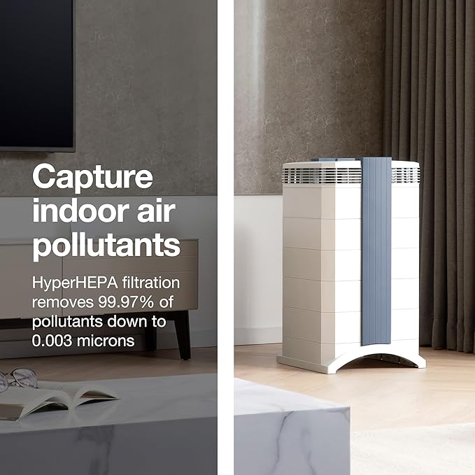 IQAir GC MultiGas XE Air Purifier - 3-Pack – Smart MultiGas Filtration for Spaces up to 3375 sq ft - Chemicals, Odors, VOCs, and Particles, Swiss Made, WiFi Enabled