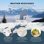HDPE Laguna Outdoor Rocking Poly Adirondack Chair (Set of 2), White