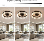 Jaycomey Modern LED Ceiling Light Fixture, 11.65" Black Flush Mount Kitchen Lighting with Clear Seeded Acrylic Lampshade,Round Ceiling Lamp Lights for Dining Room Foyer Hallway