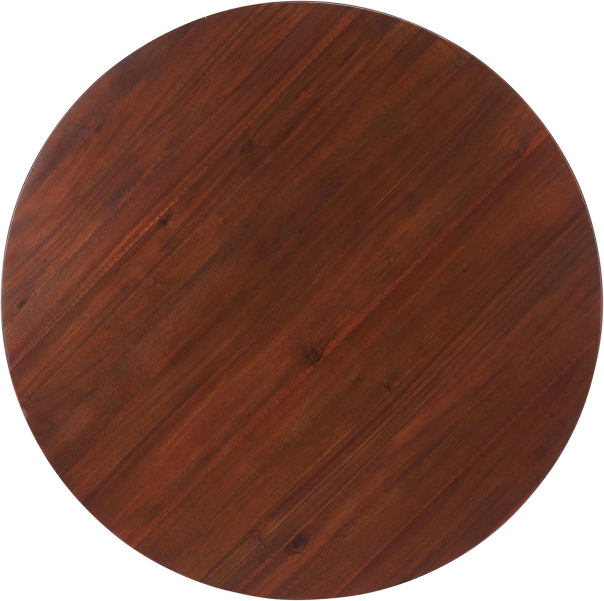 SAFAVIEH Home Collection - Sergio Rustic Cafe Brown Round Dining Table, Traditional Pedestal Design, Seats up to 4 (DTB9215A)