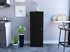 Rectangle Pantry Cabinet Black