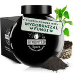DYNOMYCO Spark WP Mycorrhizal Fungi, 6oz Wettable Powder – 3-In-1 Root Enhancer Amplifies Nutrient Uptake & Yield – Treats 38 Plants, Indoor/Outdoor Bio-Stimulant – Dissolves Fast in Seed Starter Soil