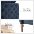 HULALA HOME Storage Bench for Bedroom with Throw Pillows, 59" Large Bedroom Ottoman Bench with Solid Wood Frame, Comfy Upholstered Footstool with Flip-top for Living Room, Entryway, Indigo