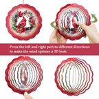 Wind Chimes for Outside with Cardinal Wind Spinner, Unique Gifts for Mom Grandma Women Birthday Christmas, Memorial Wind Chimes for Loss of Loved One, Red Bird Windchimes Outdoor Decor