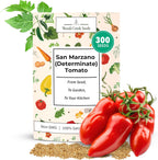 Woods Creek Seeds: San Marzano Tomato Seeds for Planting - Heirloom Tomato Seeds for Planting Outdoors, Indoors, Patio or Home Plant Garden - Non-GMO Seed Pack of Tomatoes for Italian Paste Variety