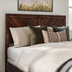 AFI, Canyon Queen Solid Wood Rustic Farmhouse Headboard, Barnwood