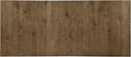 Lexicon 84-102 Inch Extendable Dining Table for 4-8 People, Large Rectangle Wooden Kitchen Table with Self-Storing Extension Leaf Space Saving, for Dining Room, Living Room, Home Office, Brown