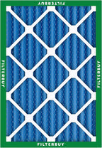 Filterbuy 18x24x2 Air Filter MERV 13 Optimal Smoke & Allergy Defense (3-Pack), Electrostatic Pleated HVAC AC Furnace Filters Replacement, Made in USA (Actual Size: 17.38 x 23.38 x 1.75)