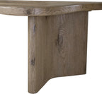 Oak Nesting Cocktail Table with Solid Wood and MDF Construction | Two-piece nesting design for flexible layout options