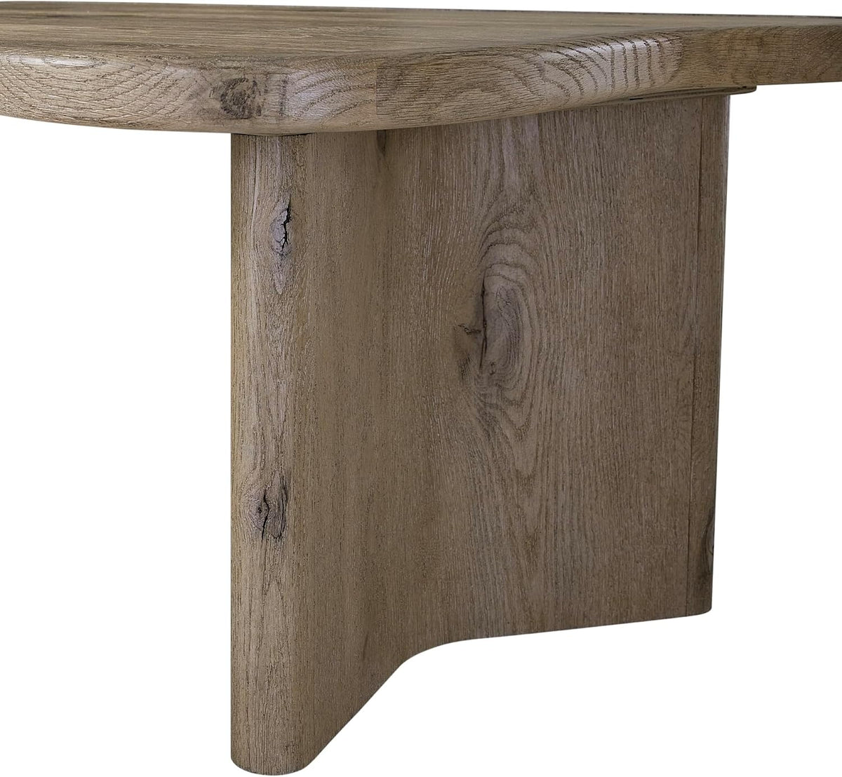 Oak Nesting Cocktail Table with Solid Wood and MDF Construction | Two-piece nesting design for flexible layout options