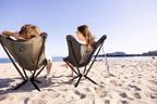 CLIQ MystiQ Camping Chair, Lightweight Portable Folding Outdoor Chair | Portable Folding Camping Chair, Compact Lounge Chair for Beach, Hiking, Sports & Lawn, 450 lb Capacity