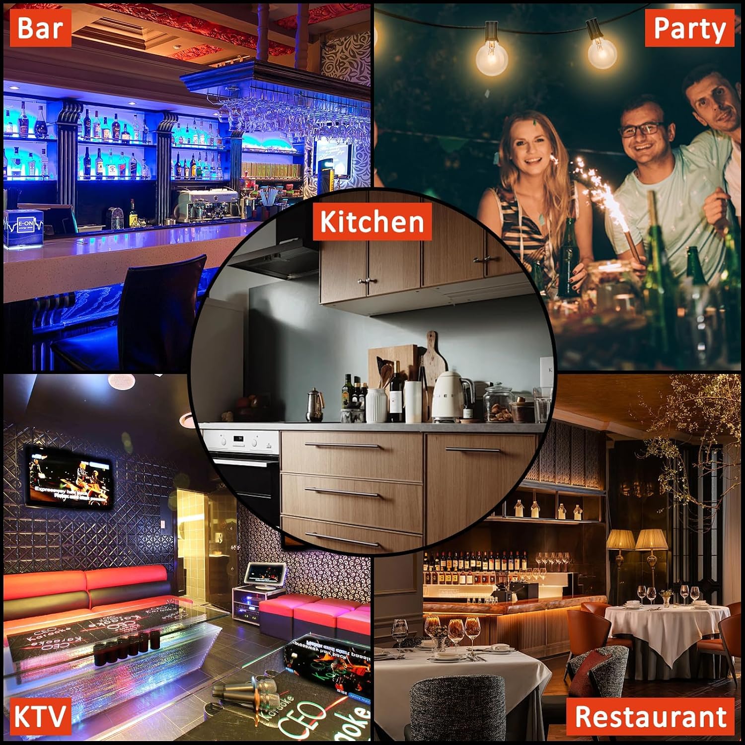 48 Inch LED Lighted Liquor Bottle Display Shelf, 2-Tier Acrylic Wall-Mounted Bar Rack with 16 RGB Lighting, 4 Modes, 1-8 Hour Timer, App & Remote Control, for Home Bar Wine and Liquor Storage
