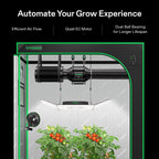 VIVOSUN Smart Air Filtration T4 Kit, 4" – Inline Duct Fan, Carbon Filter & Speed Controller for Grow Tents