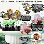 480 Counts Cute Jungle Zoo Wild Animal Stickers 1.5 Round Adhesive Labels Stickers for Baby Shower Wild One Birthday Party Favors Goodie Gift Bag Invitation Envelope Sealing Birthday Card Wrap Decor