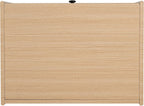 Furniture of America Cole Mid-Century Modern 22-Inch Rectangular Side Table with Drawer, Pet-Friendly Wooden Small Nightstand for Bedroom, Living Room, Home Office, Small Spaces, Natural