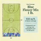 Ferry-Morse Blue Mix Bulk Wildflower Seeds, 1lb