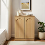 Crosley Furniture Marco Modern Kitchen Pantry Storage Cabinet with Shelves, Dining, or Laundry Room, Ash
