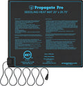 Seedling Heating Mat 20x20 Fits (2) Standard 1020 Tray | Germination Grow Heat Pad for Hydroponic Seed & Starter Plants Soil Warmer for Indoor Home Gardening (20" Heating Mat)