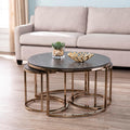 Round Nesting Coffee Tables 3pc Set