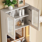 GOWE Vanity Table Set with Storage Adjustable Modern Contemporary for Bedroom Furniture