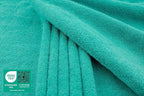 American Soft Linen Oversized Bath Sheet 40x80 Extra Large for Bathroom, 600 GSM 100% Cotton Turkish Jumbo Bathsheet Towels for Adults, Turquoise Bath Sheet