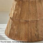 Hourglass Shaped Side Table Decorative Tables Nightstand Round Sofa Side Table for Living Room Home Decoration
