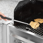 Outset Stainless Steel Golf Club Grill Tool Set, Includes Tool Golf Bag, Spatula, BBQ Fork, and Tongs