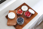 16-Piece Glass Food Storage Containers Set (8 Containers + 8 BPA-Free Lids) | 7-Ounce, Leakproof | Microwave, Freezer, Oven & Dishwasher Safe | Ideal for Meal Prep & Pantry Organization