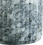 Tov Furniture Serafina Marble Pattern Concrete Indoor/Outdoor Side Table