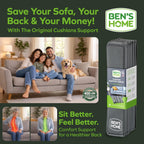 BEN'SHOME® Deep Couch Cushion Support, Fix Sagging Sofas | 68-81" x 30" | Thick 0.5״ Solid Wood Boards Under Cushions with Anti-Slip Fabric to Repair Sagging Sofa Springs, Worn Couches Replacement