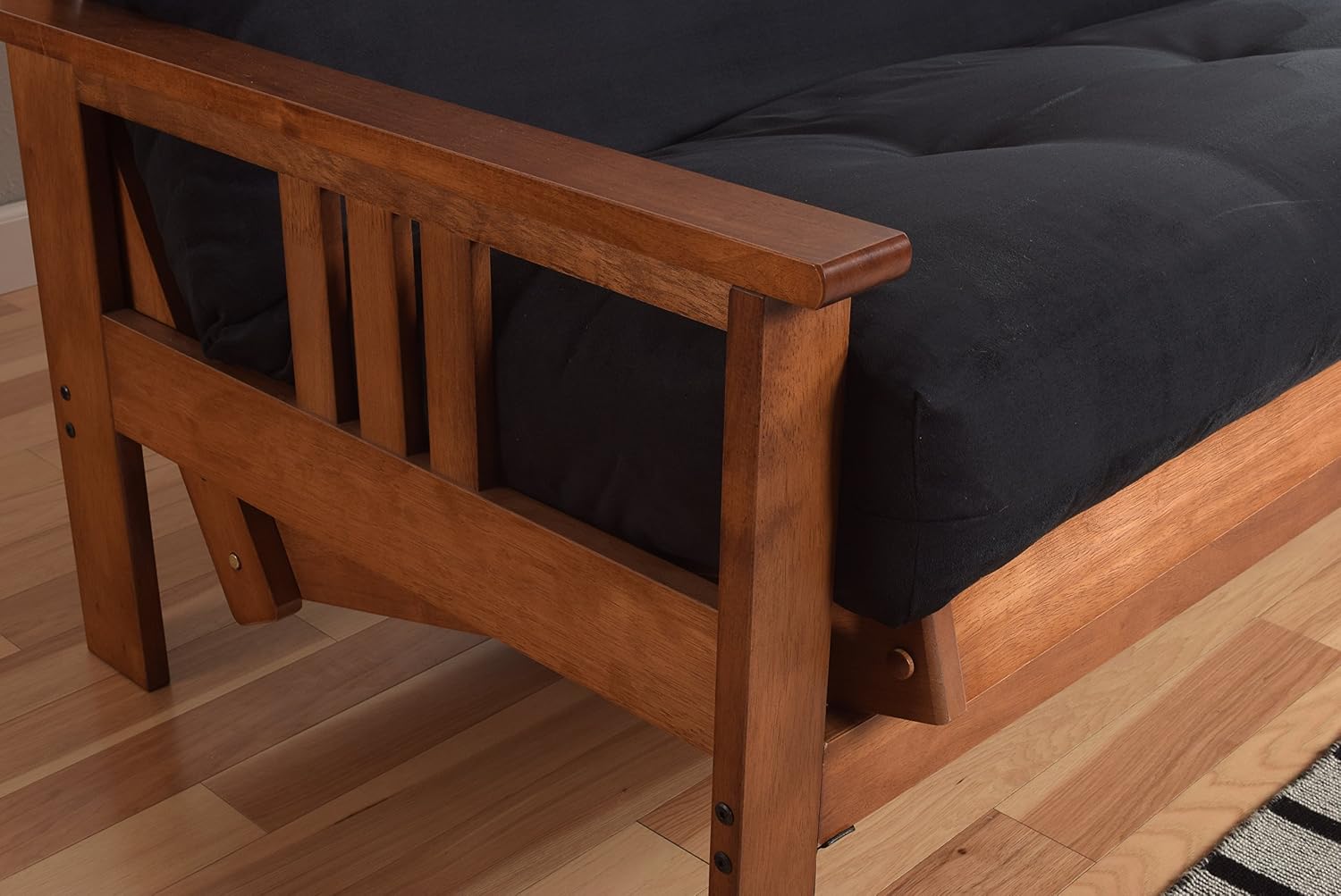 Kodiak Furniture Monterey Futon Set with Barbados Finish, Full, Canadian