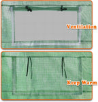 Strong Camel Replacement Greenhouse Cover for Walk in Greenhouse Frame Green House Top Cover (Frame NOT Included) (10 x 7 x 7ft)