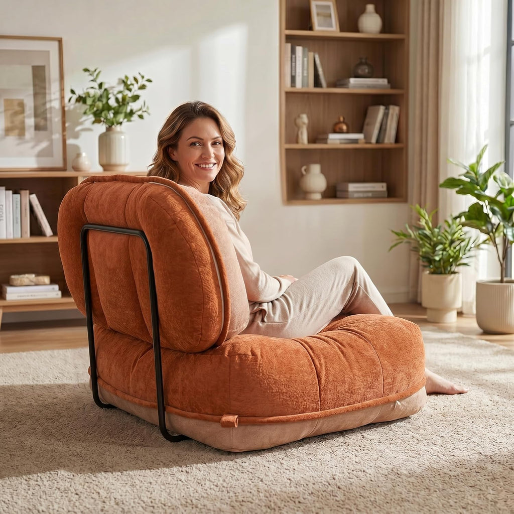 WOWMAX Floor Sofa Support Frame, Freestanding Back Support for Floor Cushions, No Wall Needed, Easy Assembly, Fits Most Floor Sofas (Sofa Not Included)