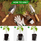 New- 10PCS Plant Go-pher and V-ole Wire Baskets 5 Gallon, Stainless Steel Metal Wire Mesh for Underground, 100% Plant Root Protection