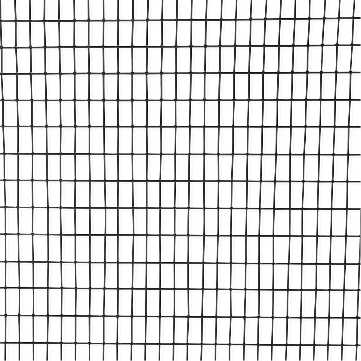 Fencer Wire 16 Gauge Black Vinyl Coated Welded Wire Mesh Size 0.5 inch by 1 inch (4 ft. x 50 ft.)