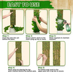 DUSPRO Flat Mesh Moss Poles for Climbing Plants Monstera Stackable Moss Pole for Plants with Real Moss Moss Plant Pole for Potted Plants Handmade Moss Stick for Indoor Plants Grow Upward 2 Pack 22”