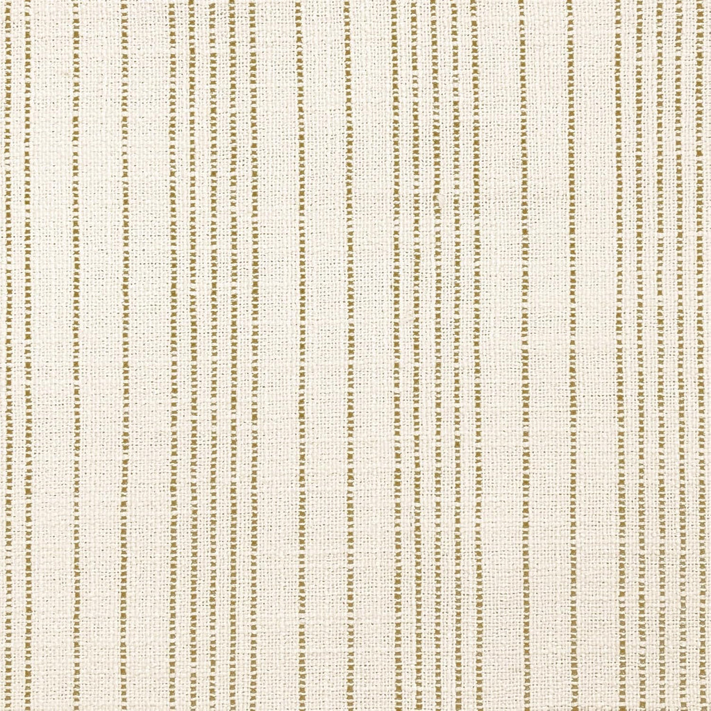 HomePop 47.5" Oslo Bench - Marigold Pinstripe Fabric