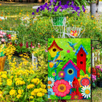 spring summer Fall sunflower garden flags for outside, Seasonal Farmhouse Yard Flags for Outside decoration