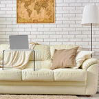 Acrylic Side Table - C Shaped End Table - Multipurpose Modern Furniture for Living Rooms and Offices by Lavish Home (Clear)
