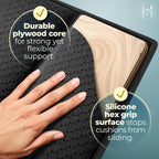 Golden Home Essentials Heavy Duty Couch Support for Sagging Cushions – 25in x 72in Extra Wide Sofa Cushion Board - Anti-Slip Sofa Cushion Support Board | Breathable Material