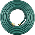 PVC Garden Hose 1/2 Inch Green Heavy Duty Water Hose with Solid Brass Fittings,No Leaking, Flexible,for outdoors,Lawns,Patio (75 FT, Green, Brass Fittings)