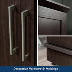 Sauder HomePlus Storage Cabinet/ Pantry cabinets, Dakota Oak finish