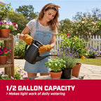 Chapin 1/2-Gallon Watering Can, Lightweight for Easy Watering