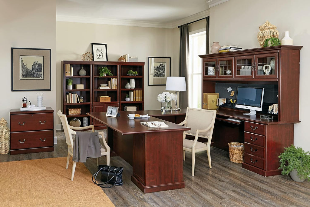 Sauder Heritage Hill Library/ Book shelf, Classic Cherry finish