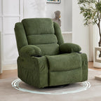 Garvee Rocking Recliner Chair for Adults Wide 360° Swivel Rocker Recliner